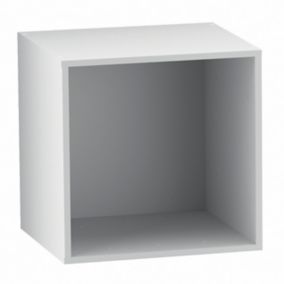 Form Konnect White 1 compartments Cube Shelving unit (H)352mm (W)352mm (D)317mm