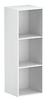 Form Konnect White 3 compartments Cube Shelving unit (H)1032mm (W)352mm (D)317mm