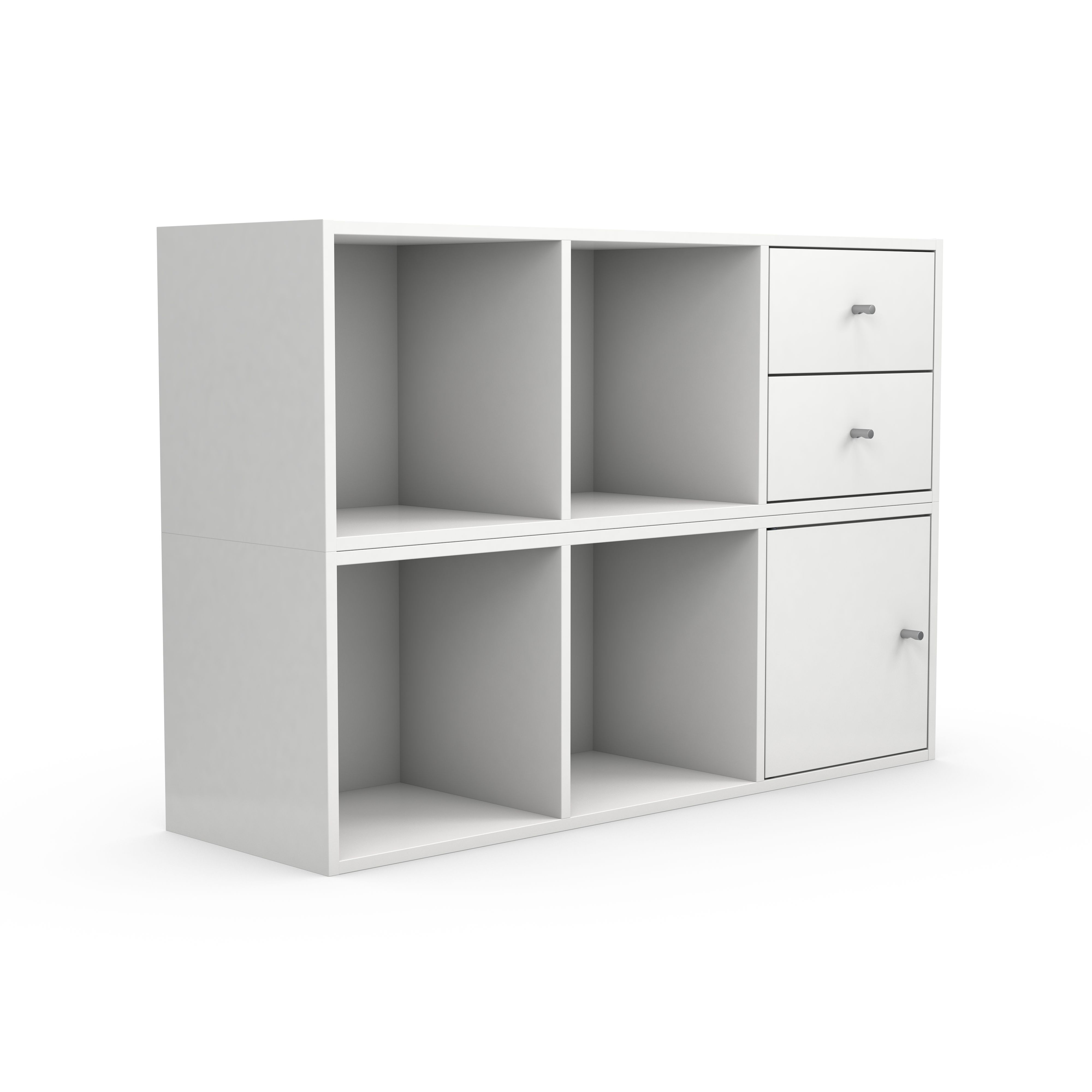 Form konnect store white storage unit