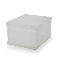 Form Kontor Clear 8L Polypropylene (PP) Stackable Storage box