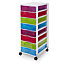 Form Kontor Multicolour 43L 8 drawer Non-stackable Tower unit