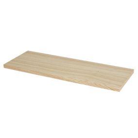Form Kosto Oak effect Shelf (L)600mm (D)230mm