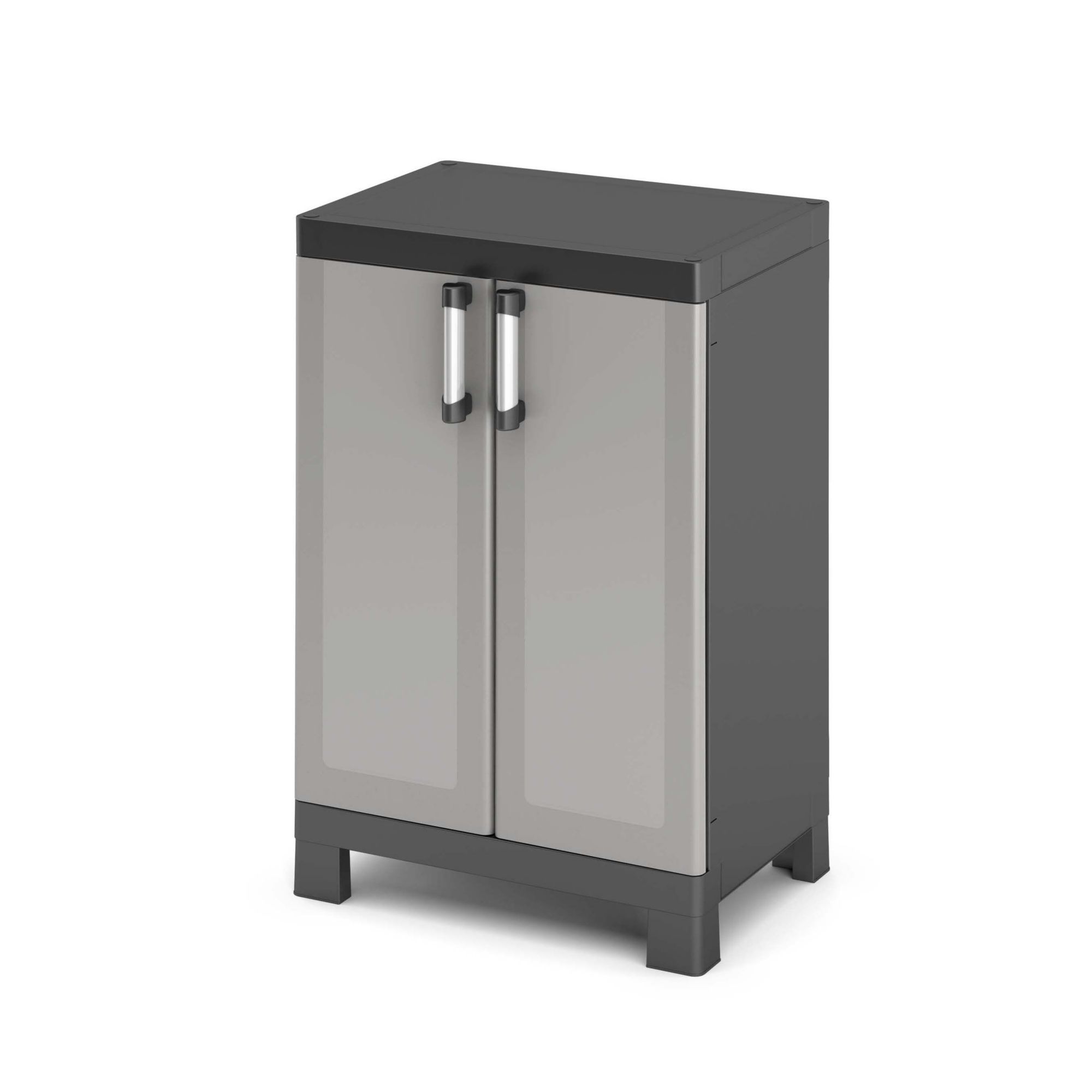 Short white storage deals cabinet