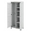 Form Major 4 shelf Light grey & white Tall Utility Storage cabinet