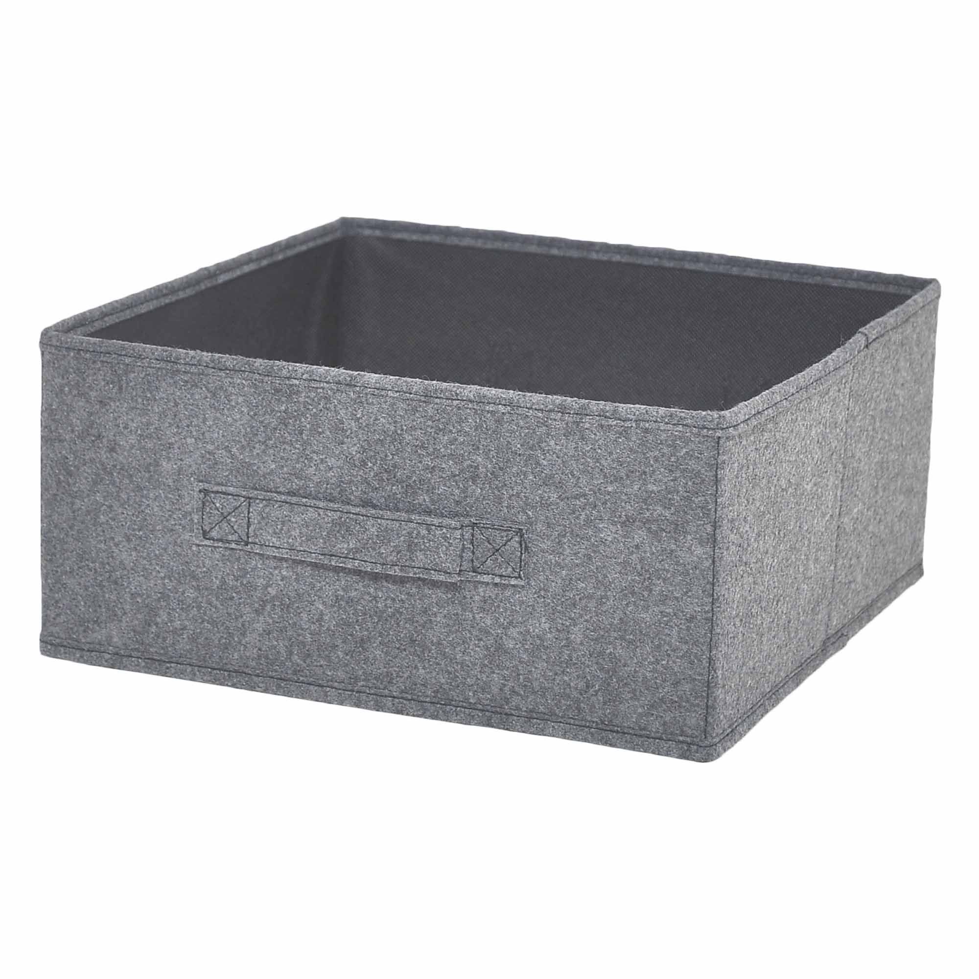 Form Mixxit Anthracite Storage basket (H)14cm (W)31cm (D)31cm