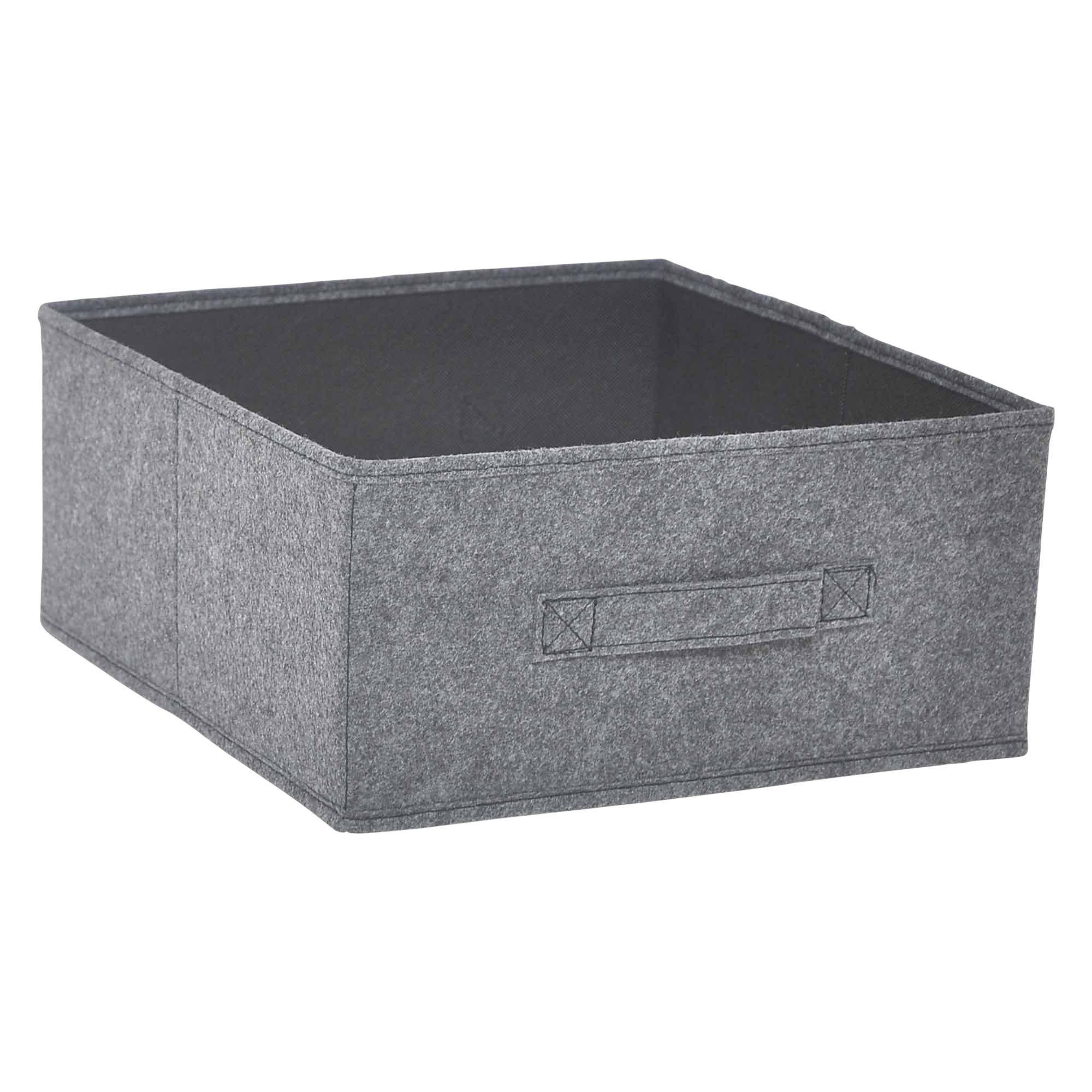 Form Mixxit Anthracite Storage basket (H)14cm (W)31cm (D)31cm