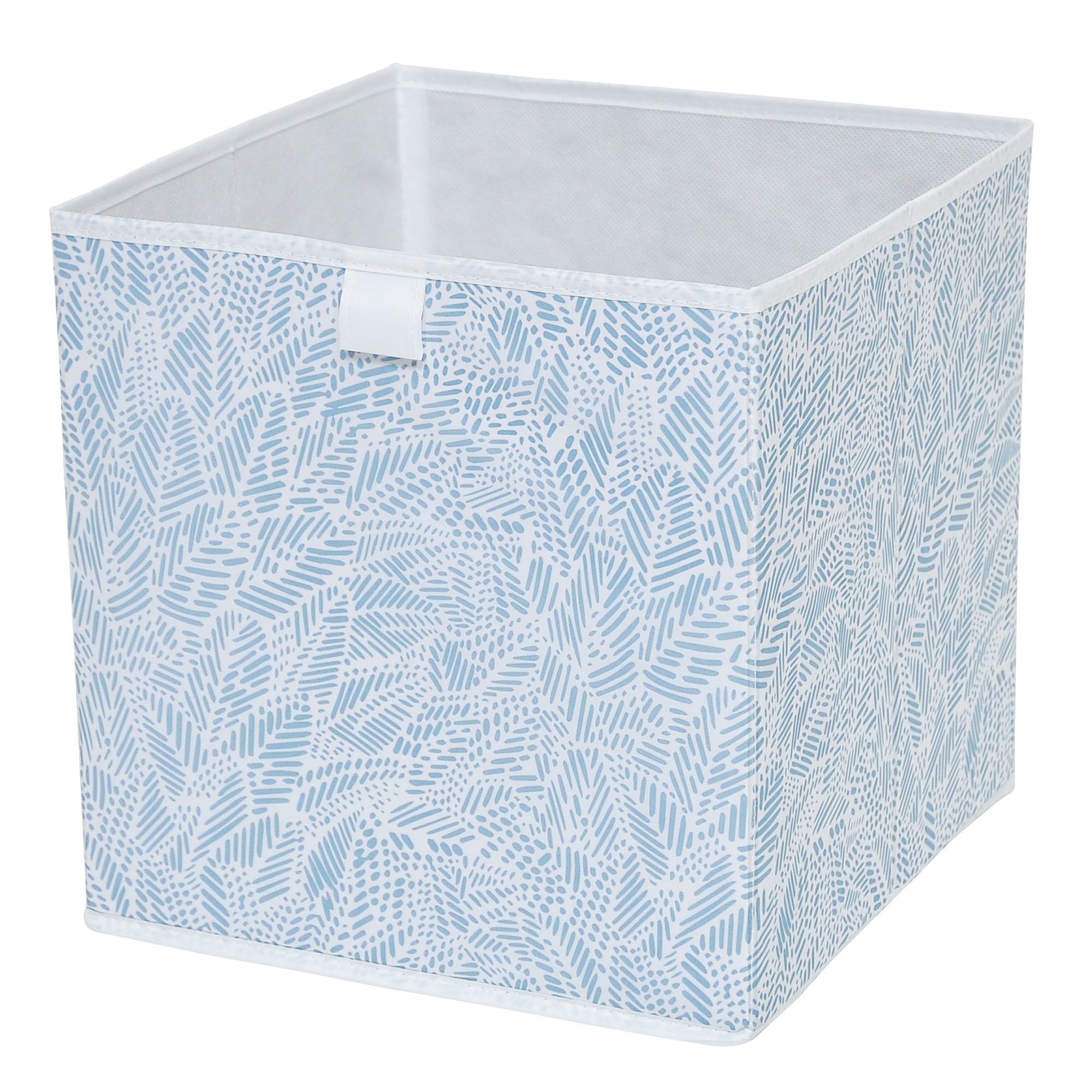 Form Mixxit Blue Leaf 29L Foldable Storage box DIY at B&Q