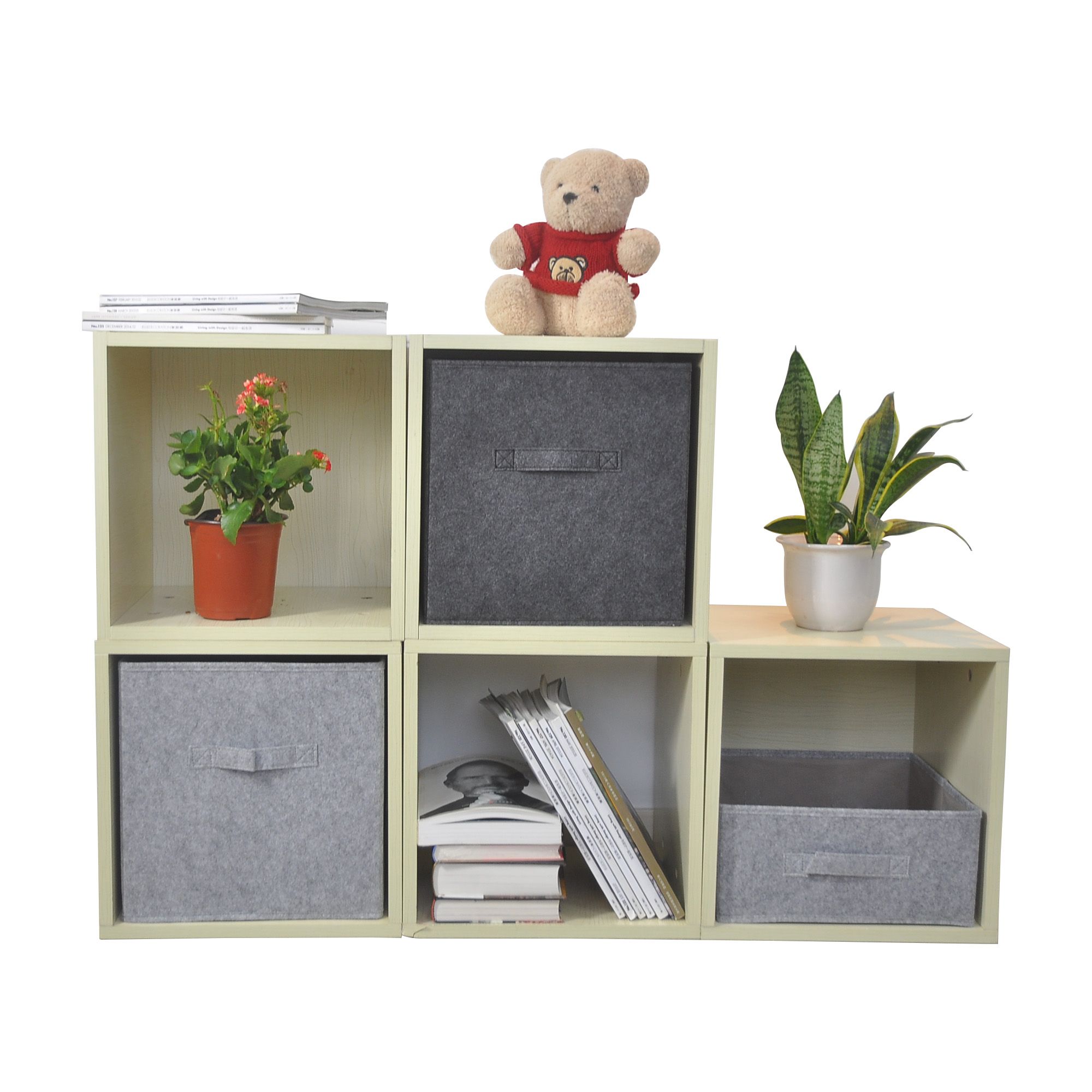 Form Mixxit Grey Storage basket (H)31cm (W)31cm (D)31cm