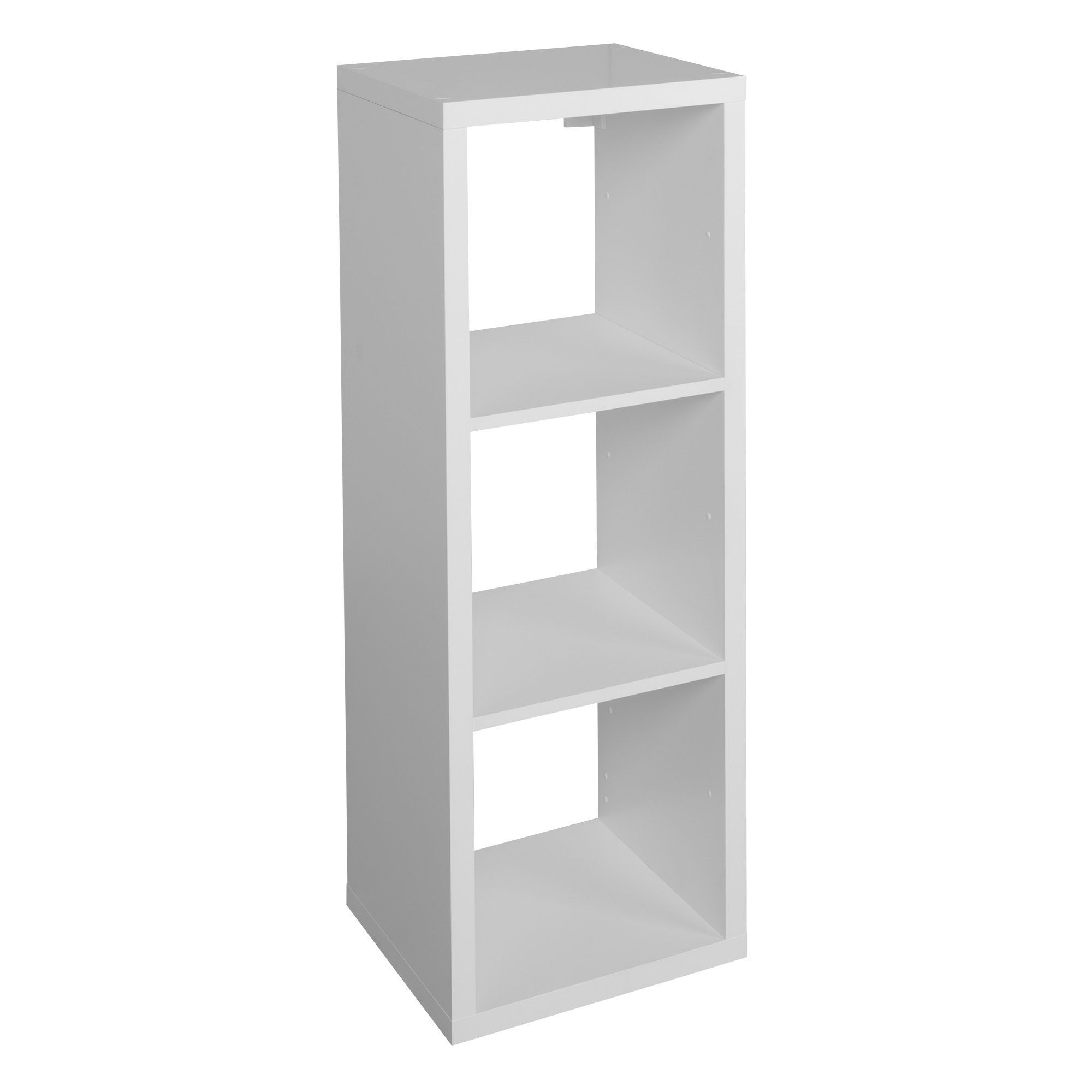 Form Mixxit Matt white Freestanding Cube Shelving unit, (H)1080mm (W)390mm