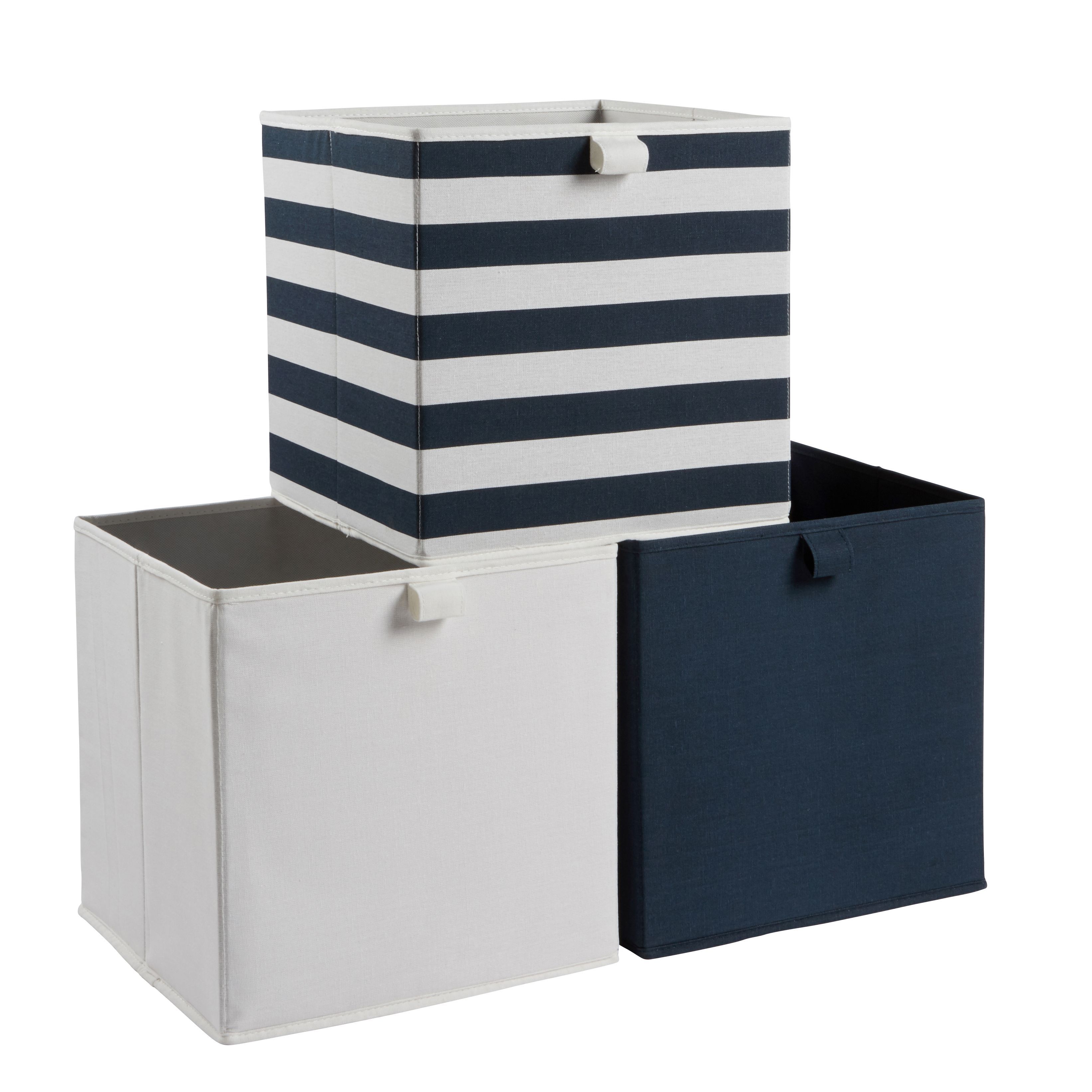 Form Mixxit Navy Storage basket (H)31cm (W)31cm
