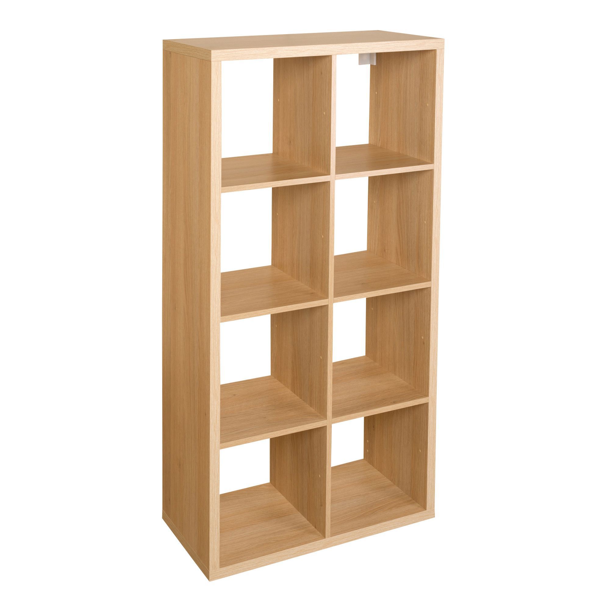 Form Mixxit Oak effect Freestanding Cube Shelving unit | DIY at B&Q