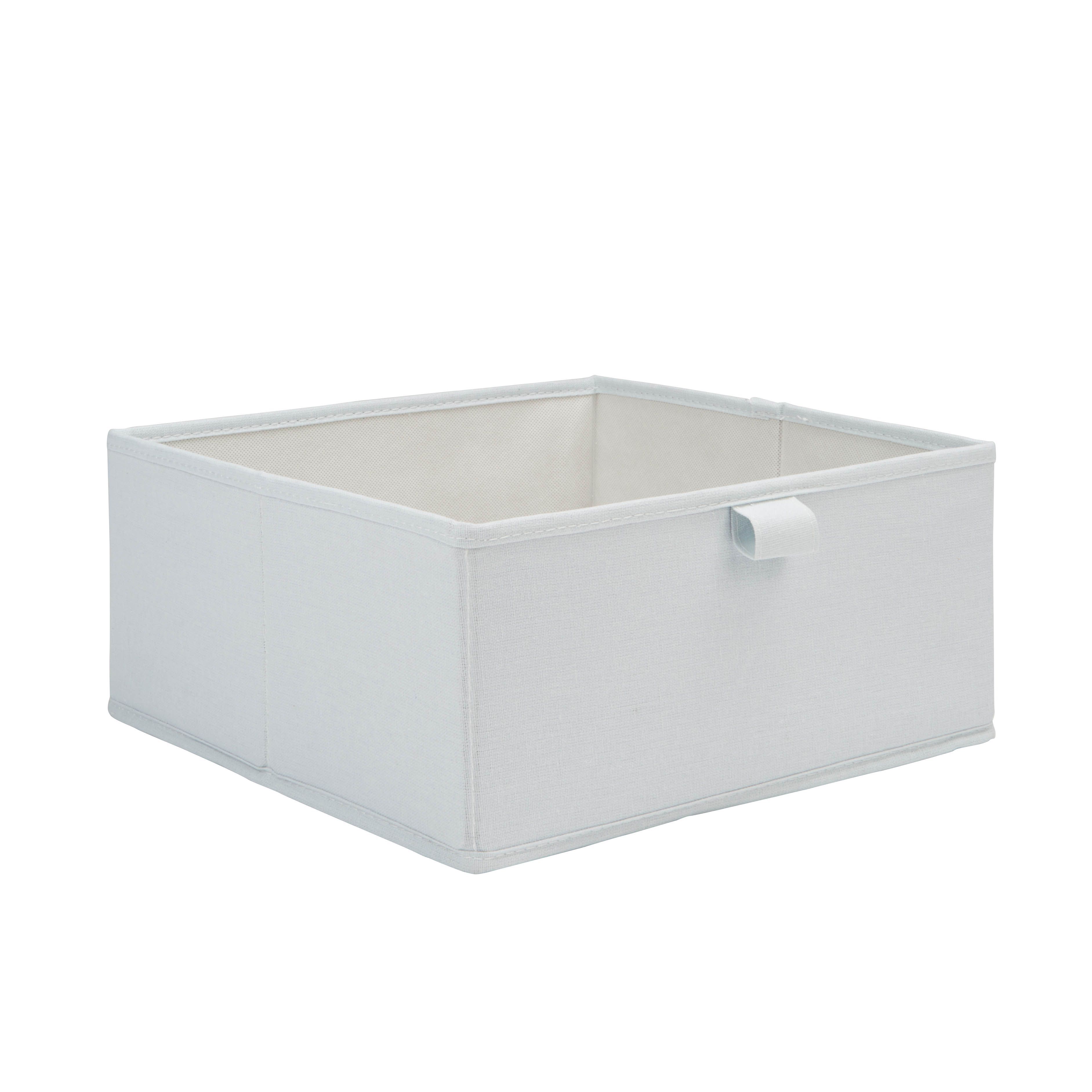 Form Mixxit Pale blue Storage basket (H)14cm (W)31cm