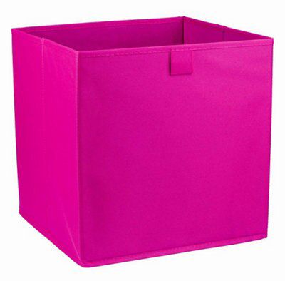 Form Mixxit Pink Fabric Storage basket (H)31cm (W)31cm