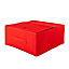 Form Mixxit Red Plastic Storage basket (H)14cm (W)31cm (D)300cm