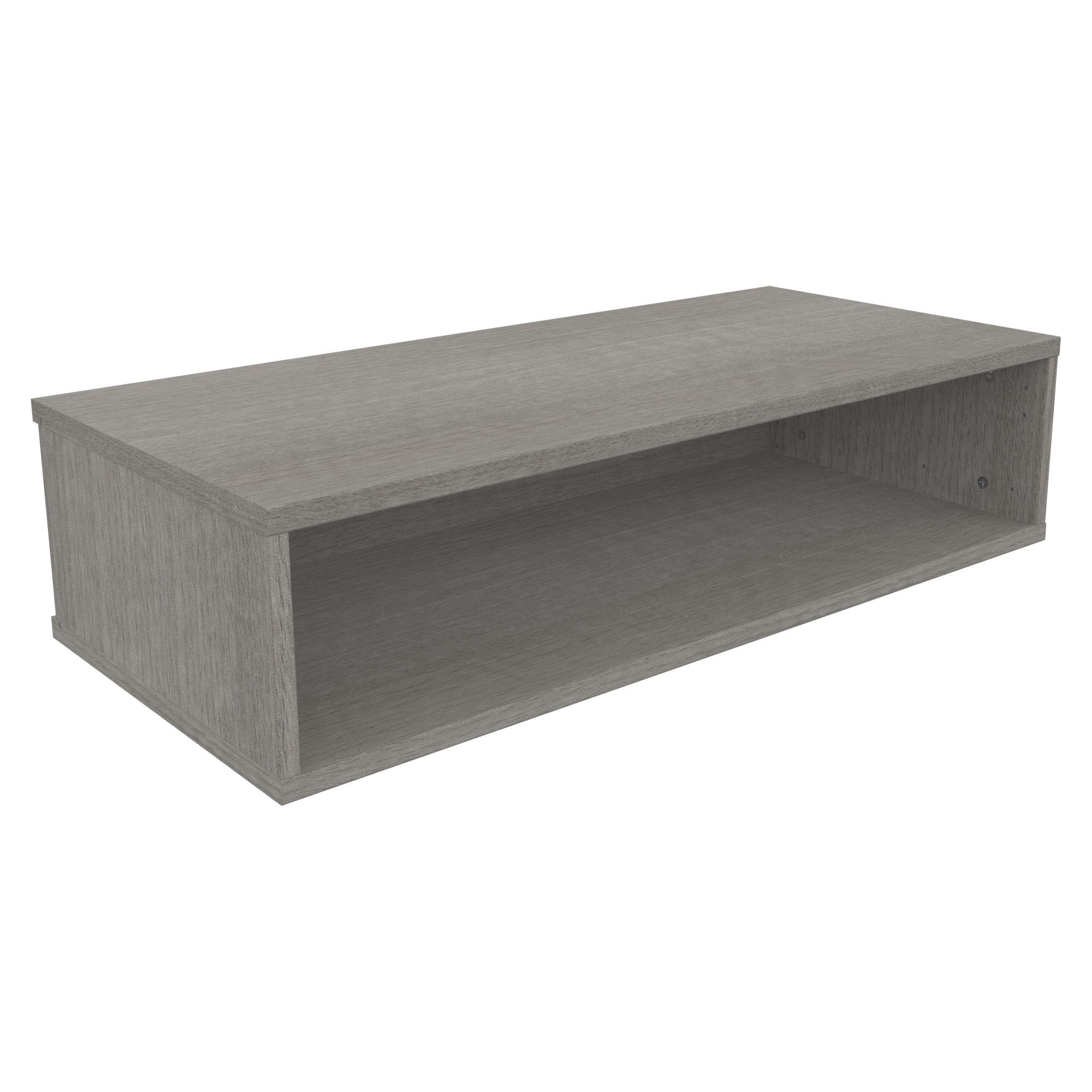 Form Oppen Grey oak effect Bookcase, (H)2400mm (W)998mm