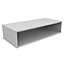 Form Oppen Matt white Bookcase, (H)240.5mm (W)998mm