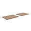 Form Oppen Shelf (L) 49.9cm x (D)45cm, Pack of 2