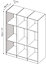 Form Perkin Matt white End panel (L)1592mm (W)480mm