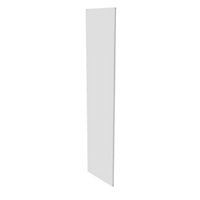 Form Perkin Matt white End panel (L)2008mm (W)480mm