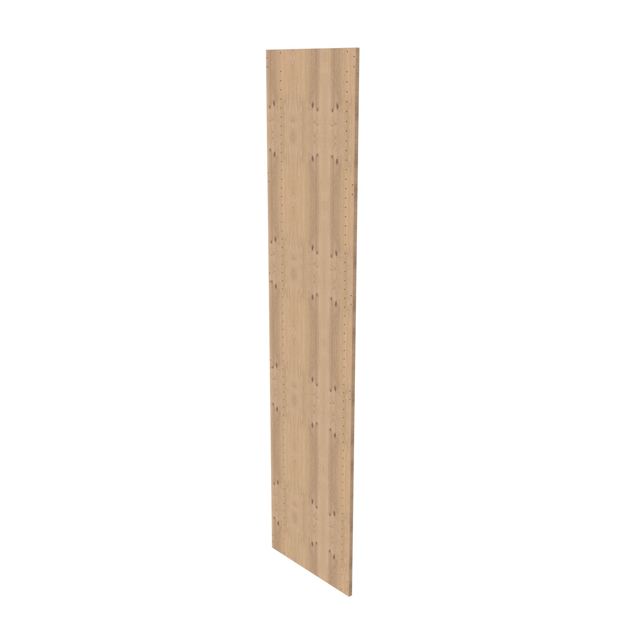 Form Perkin Oak effect Wardrobe Partition panel (L)2008mm (W)480mm
