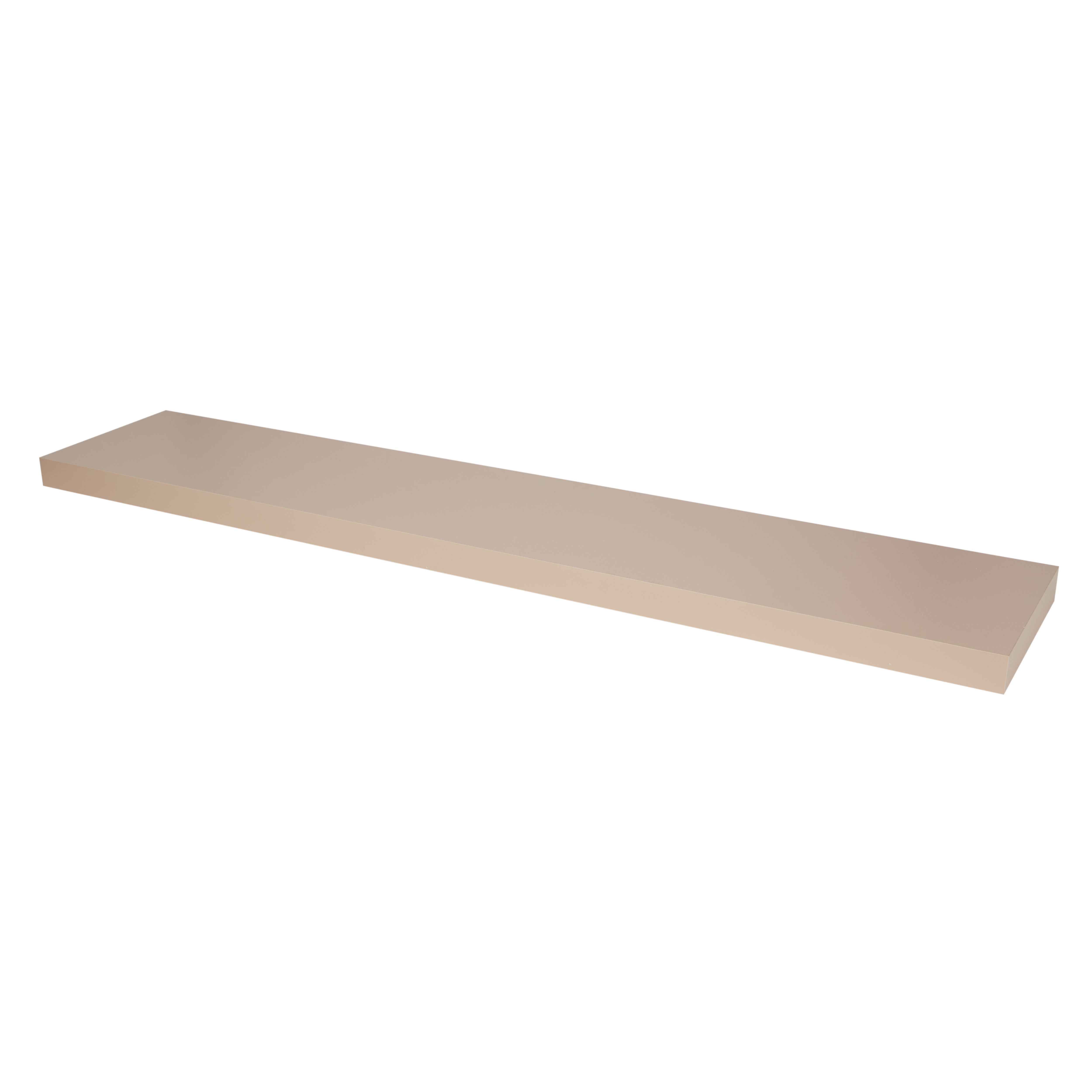 Form Pink MDF Shelf board (W)1180mm (D)235mm at B&Q