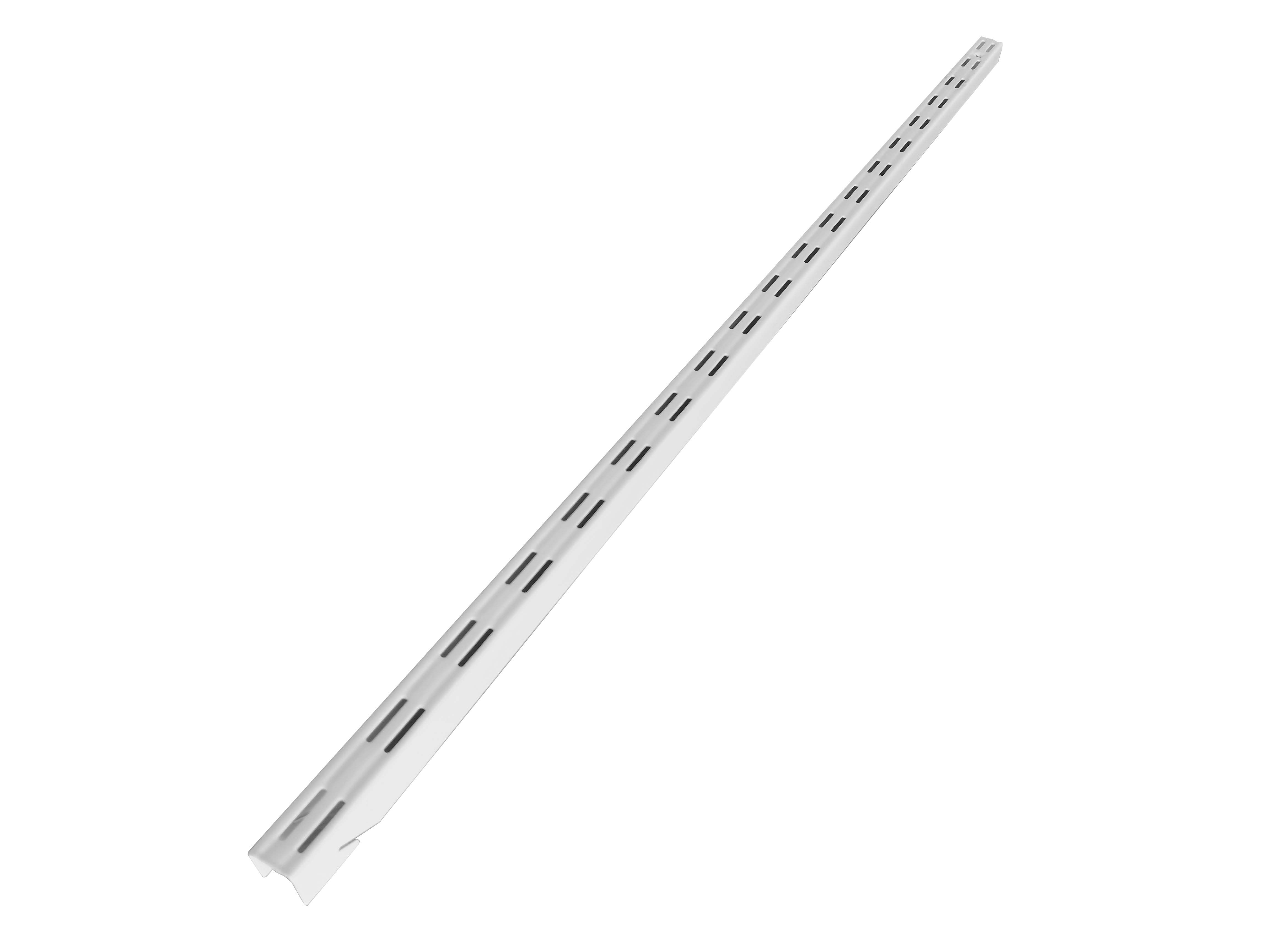 Form Poppit White Shelf rail (L)100cm DIY at B&Q