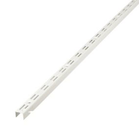 Form Poppit White Shelf rail (L)50cm