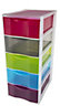 Form Rainbow 5 drawer Polypropylene Multi-drawer unit