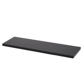 Form Rigga Black Floating shelf (L)800mm (D)190mm