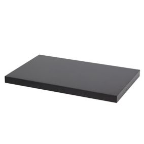 Form Rigga Black Wall shelf (L)300mm (D)190mm