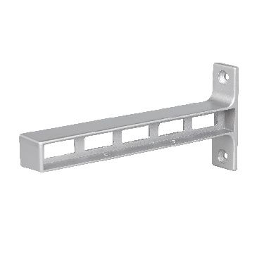 Grey Form Rigga at DIY | B&Q Shelf connector Zinc alloy