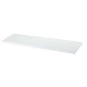 Form Rigga White Wall shelf (L)600mm (D)190mm