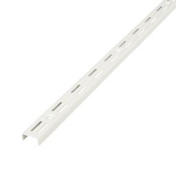 Form Twinny White Shelf rail (L)200cm