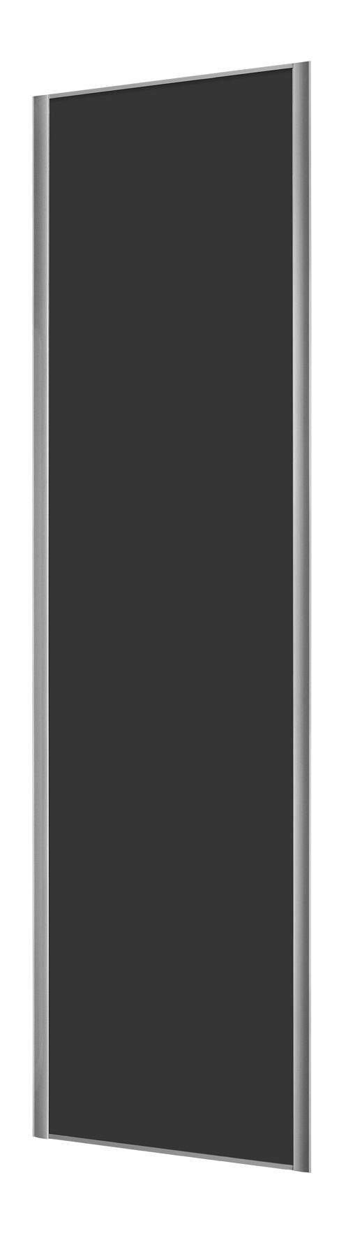 Form Valla Dark grey Sliding wardrobe door (H) 2260mm x (W) 622mm