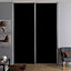 Form Valla Dark grey Sliding wardrobe door (H) 2260mm x (W) 772mm