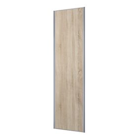 Form Valla Oak effect Sliding wardrobe door (H) 2260mm x (W) 622mm