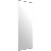 Form Valla Single panel Mirrored Sliding wardrobe door (H) 2500mm x (W) 772mm