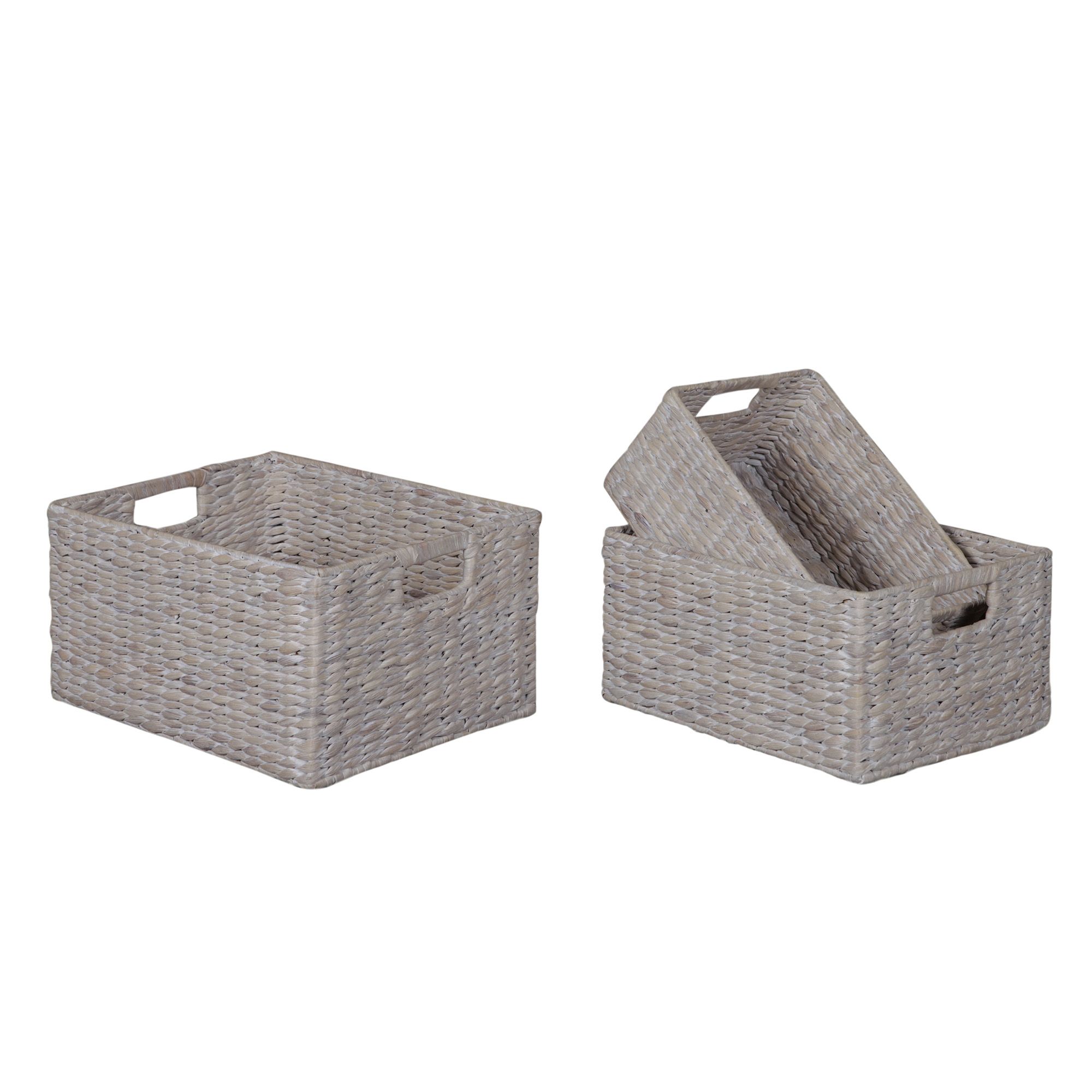 Form White 19L Storage box, Pack of 3 DIY at B&Q