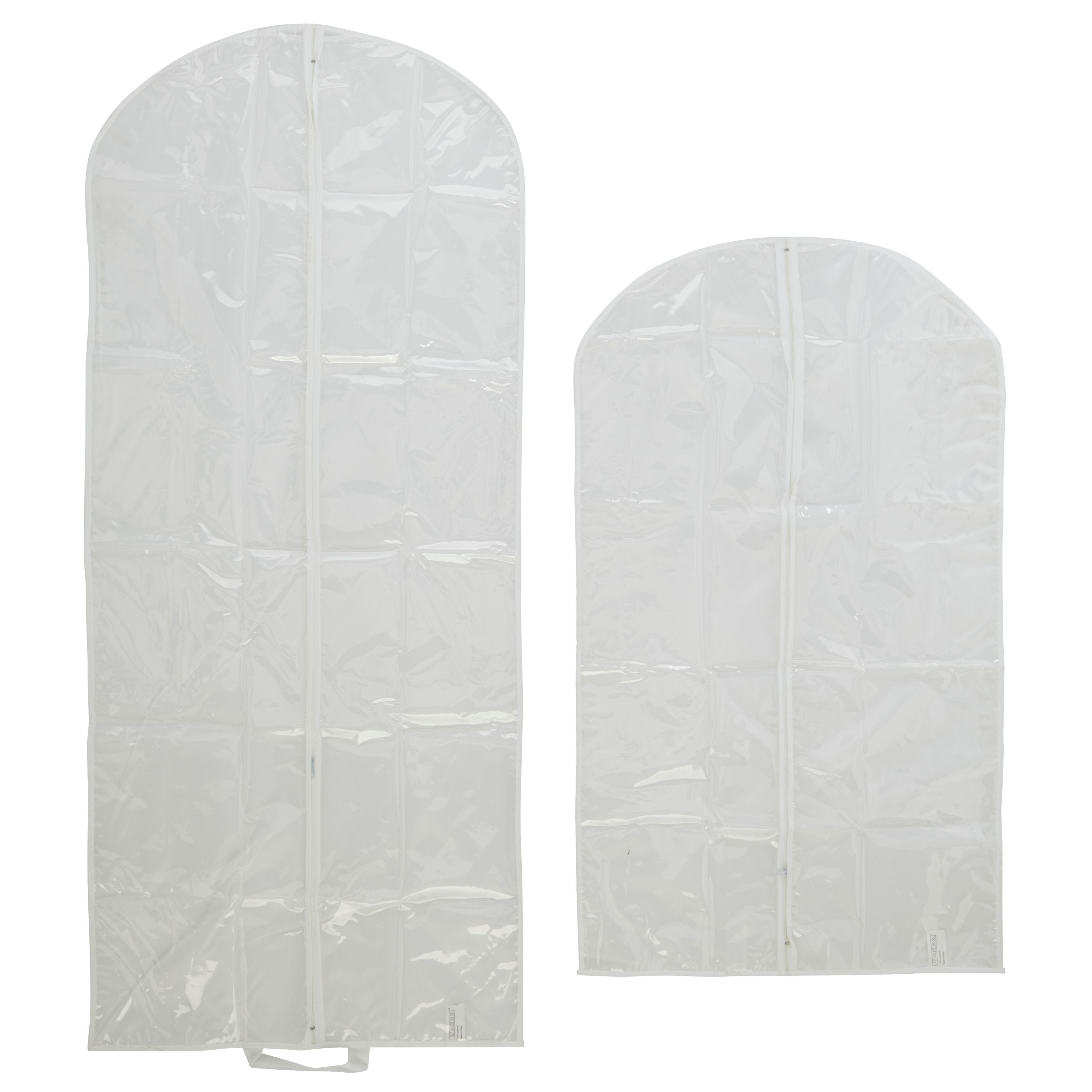 Form White Garment bag, Pack of 2 DIY at B&Q