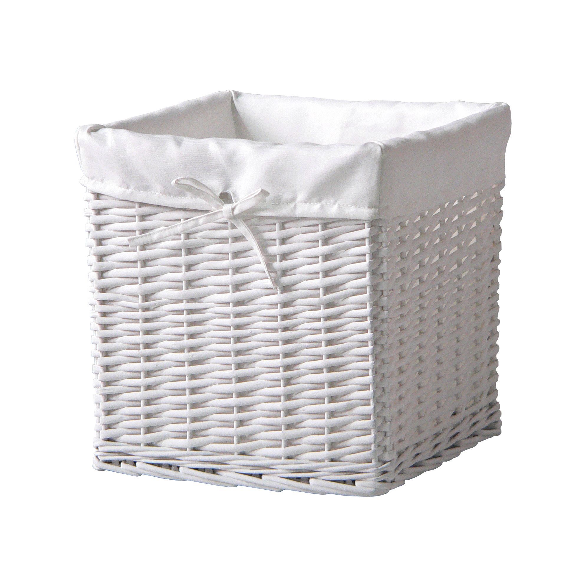 Form White Storage basket (W)31cm (D)31cm DIY at B&Q