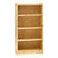Form Wizard Freestanding 3 shelf Bookcase, (H)1232mm (W)640mm