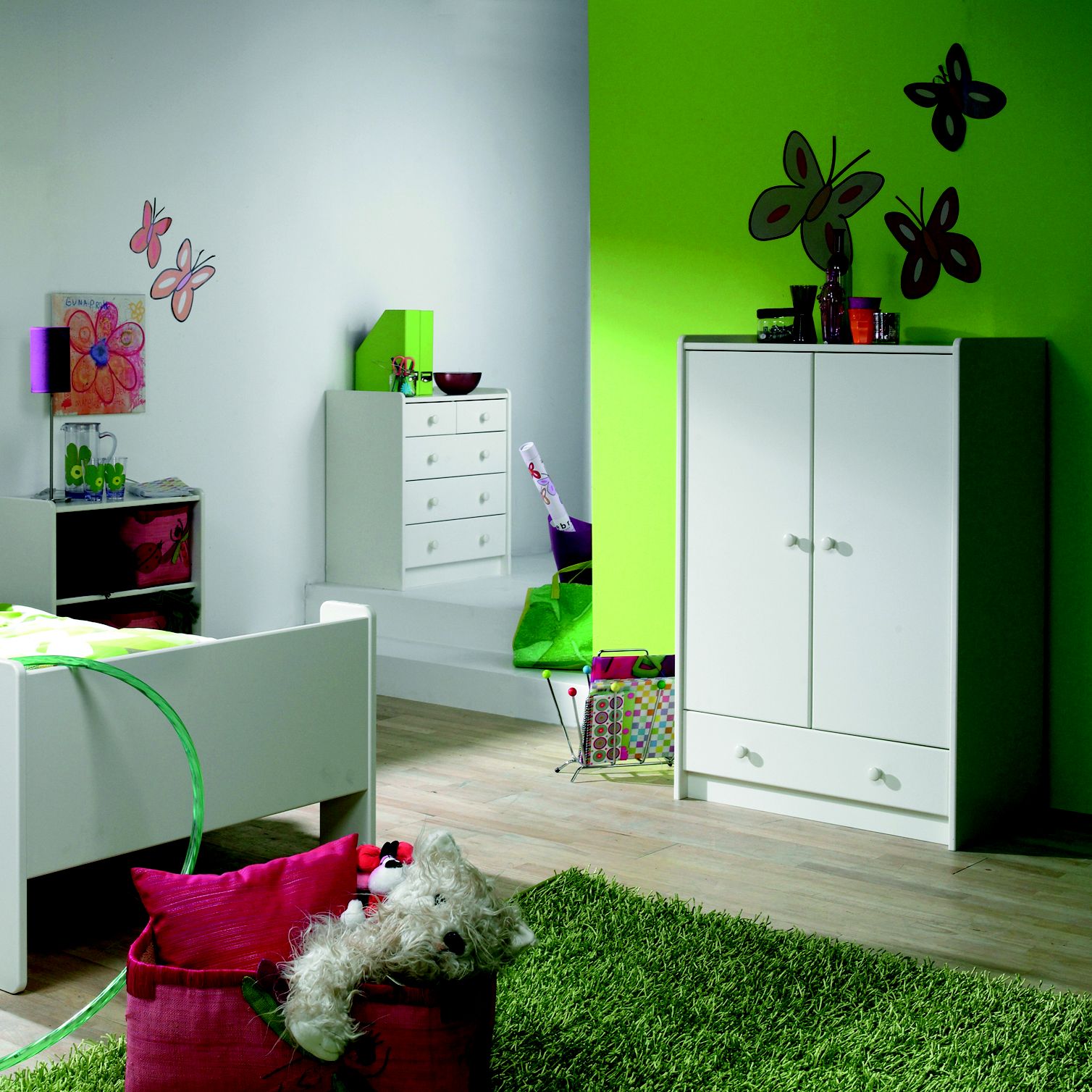 Form Wizard White Freestanding Bookcase, (H)720mm (W)640mm
