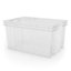 Form Xago Heavy duty Clear 51L Large Plastic Stackable Storage box & Lid