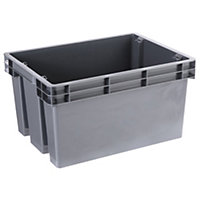 Form Xago Heavy duty Grey 15L Small Plastic Stackable Storage box