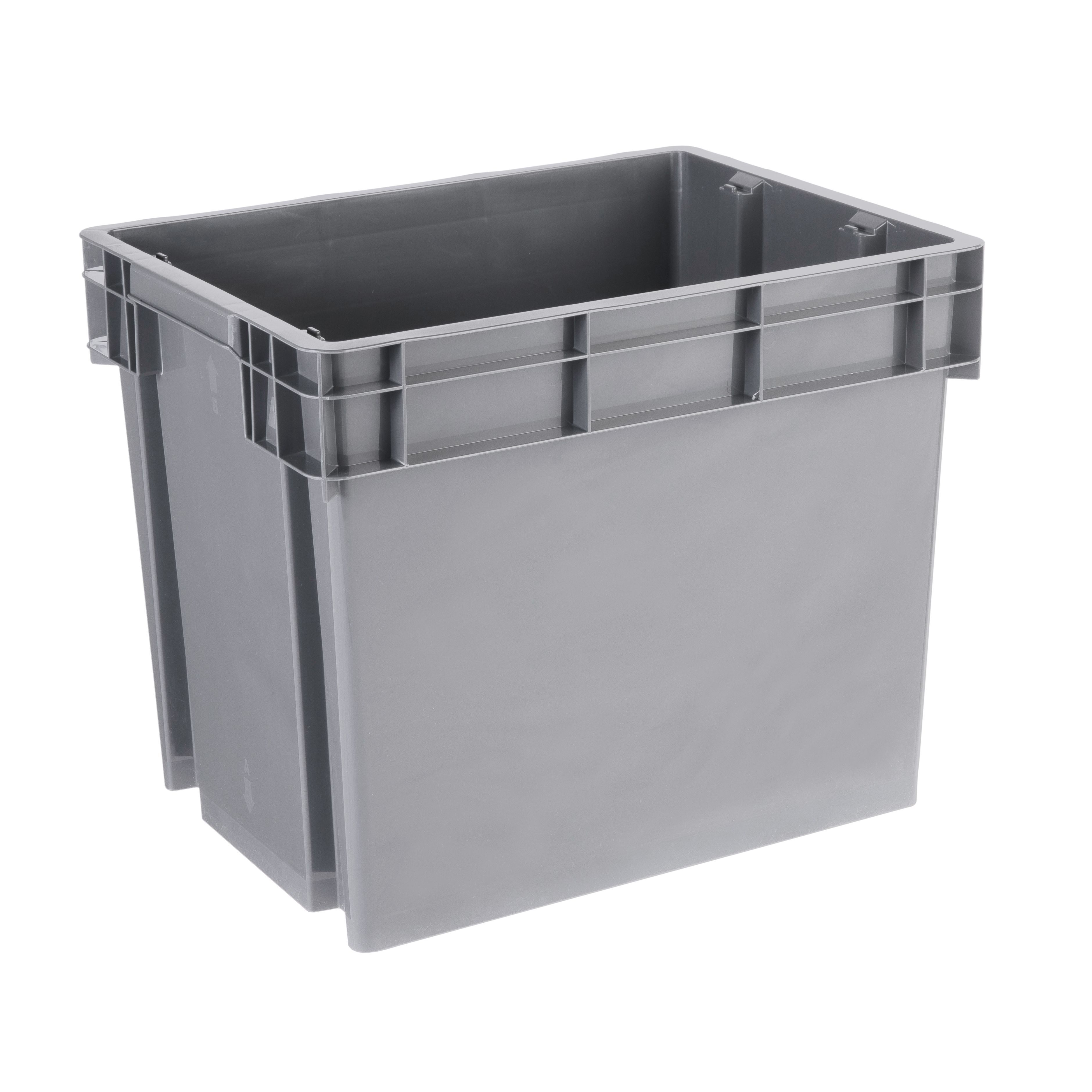 Form Xago Heavy duty Grey Large Plastic Stackable Storage box & Lid