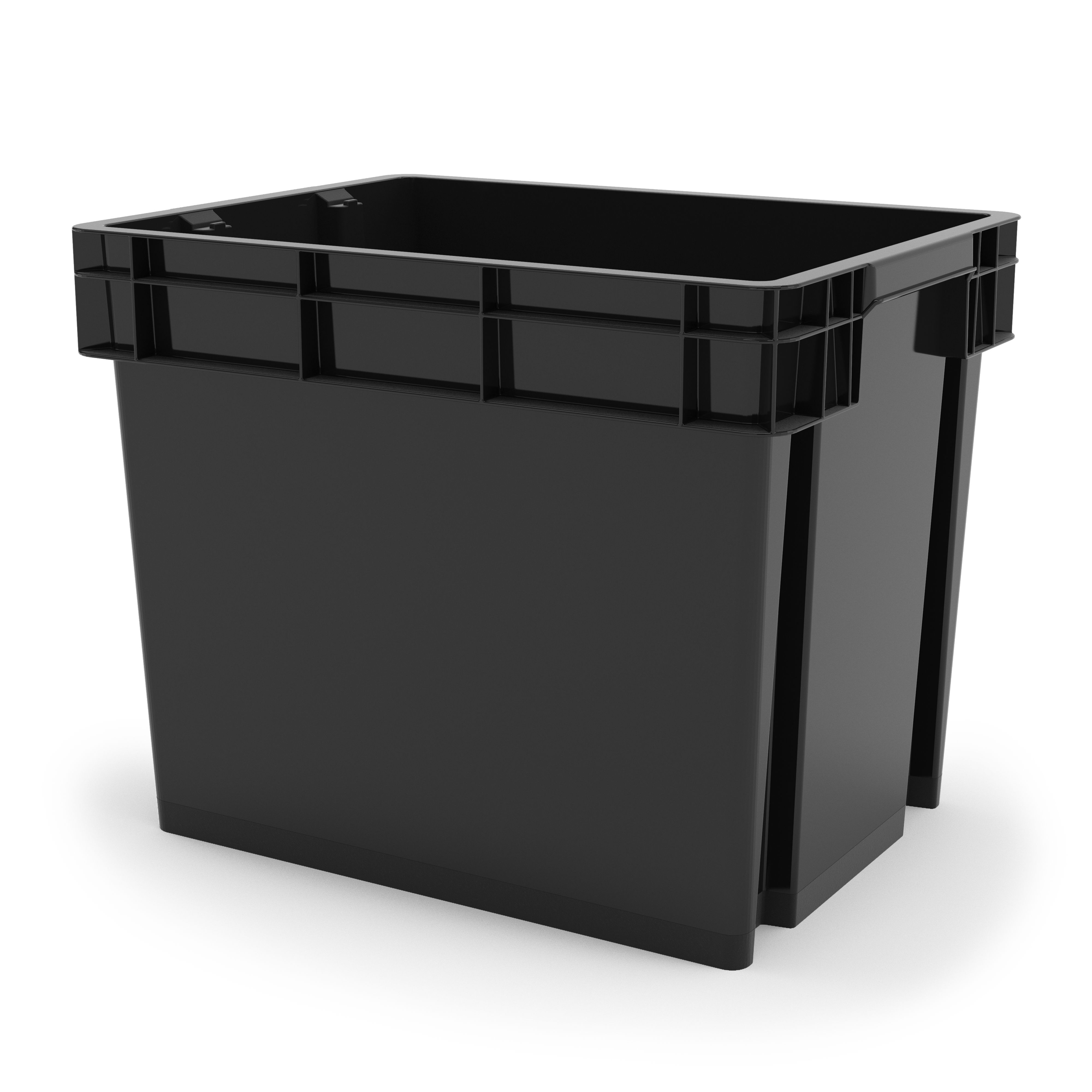 Form Xago Heavy duty Grey 24L Plastic Stackable Storage box