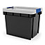Form Xago Heavy duty Grey 24L Plastic Stackable Storage box