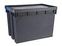 Form Xago Heavy duty Grey XL Plastic Stackable Storage box & Lid