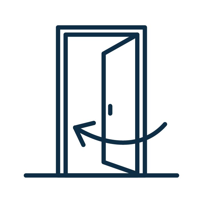 Fortia Gatteo Frosted glass Frosted Glazed Antracite RH External Front Door set, (H)2085mm (W)920mm