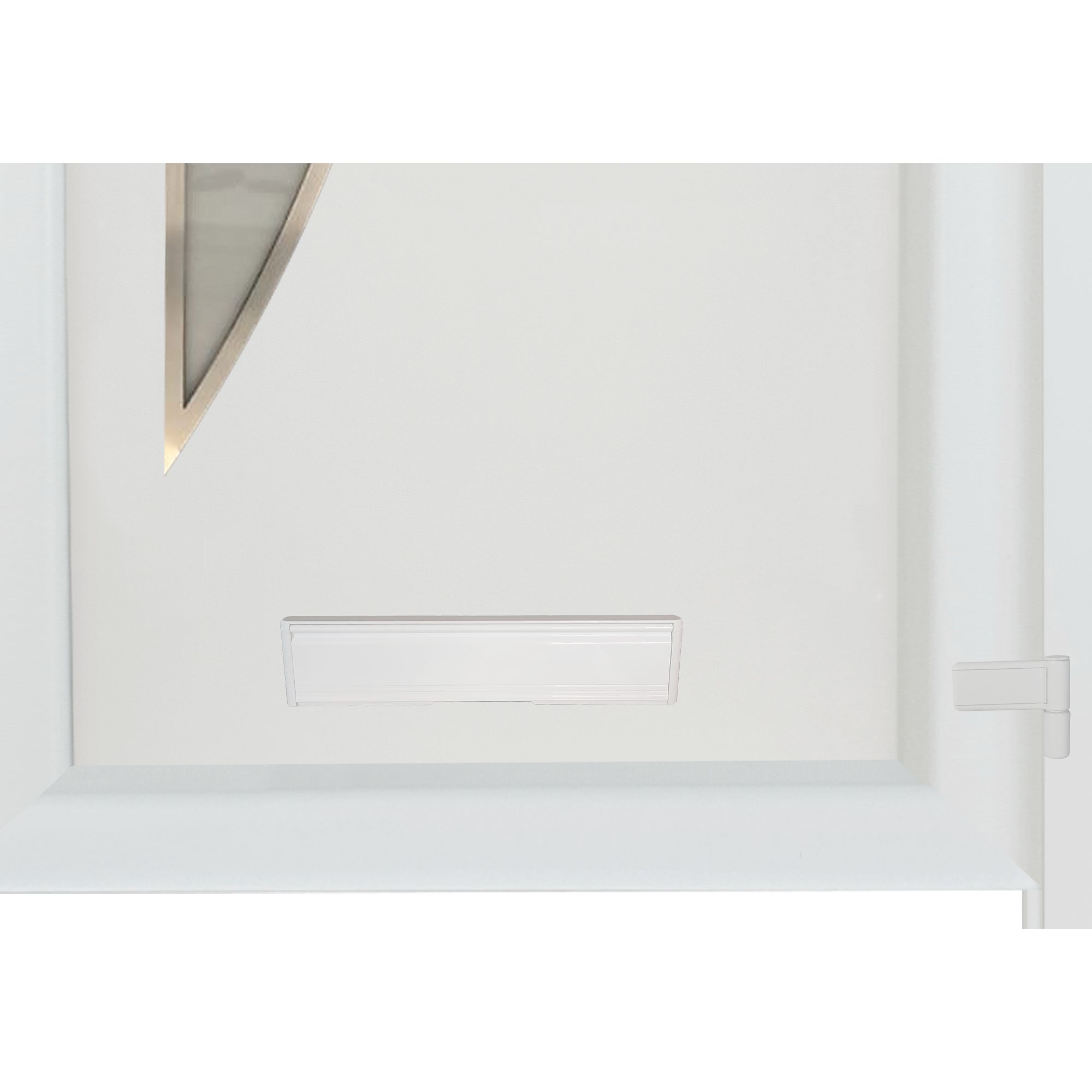 Fortia Hermoso Frosted glass Frosted Glazed White LH External Front ...